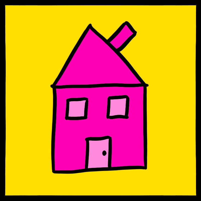 drawing of a house